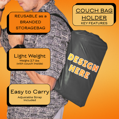 Logo Lounger V1 - Custom Branded Air Lounger