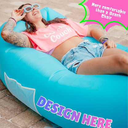 Logo Lounger V1 - Custom Branded Air Lounger